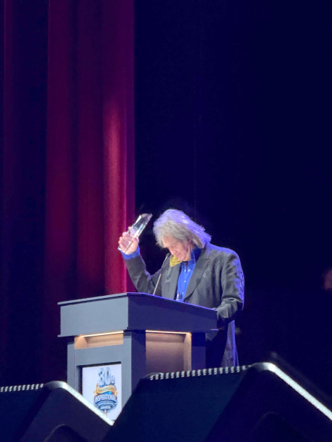 US music icon Chris adds another feather in his cap